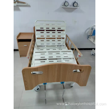 Household medical furniture wooden medical patient bed
